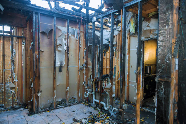 Professional Smoke Damage Restoration technician working in Jefferson, WI